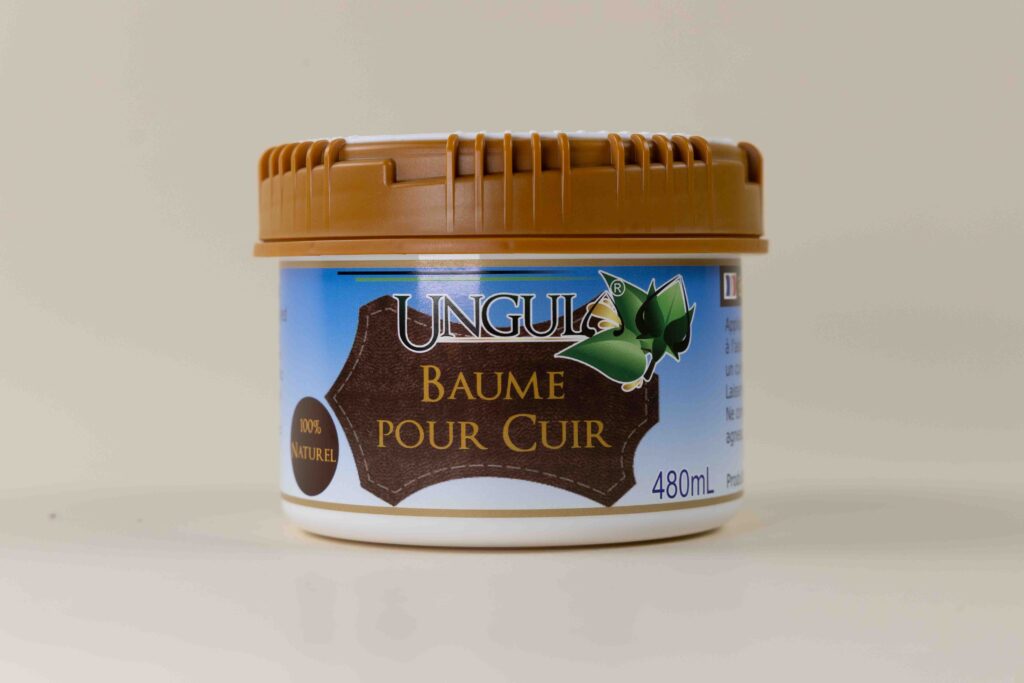 Baume d'entretien pour cuir 100% naturel fabriqué en France